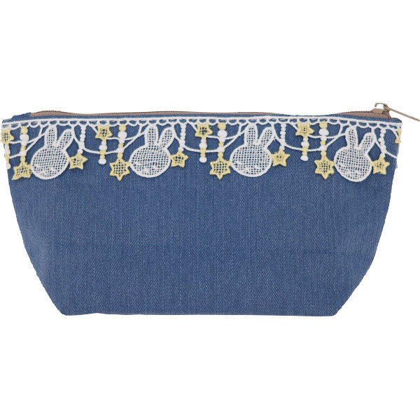 ミッフィー 横長ポーチミッドナイトスター