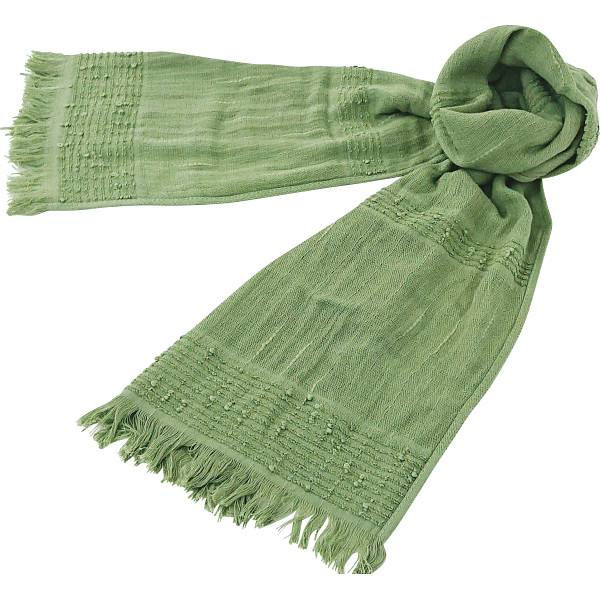 たおるマフラー（ＢＯＸ入り）抹茶