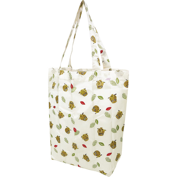 くろちく　和柄エコバッグ（小）ふくろう