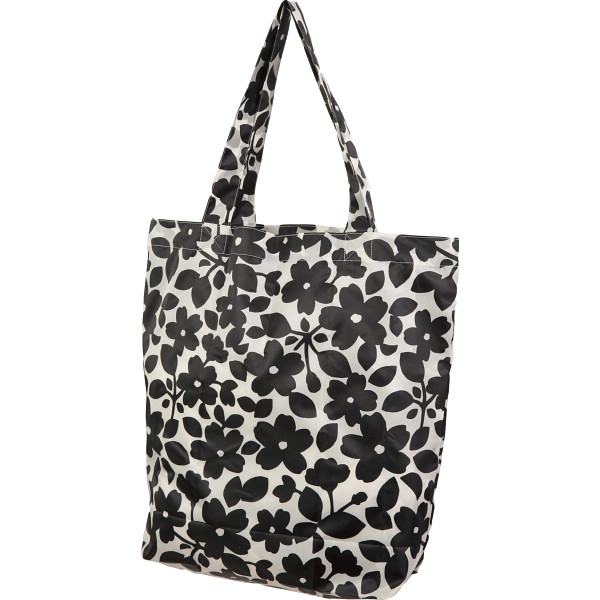 くろちく　和柄エコバッグ（小）サクラ黒