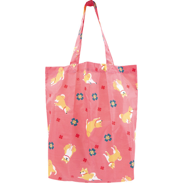 くろちく　和柄エコバッグ（小）柴犬