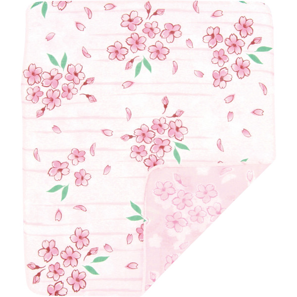 くろちく　両面ガーゼハンカチ桜香