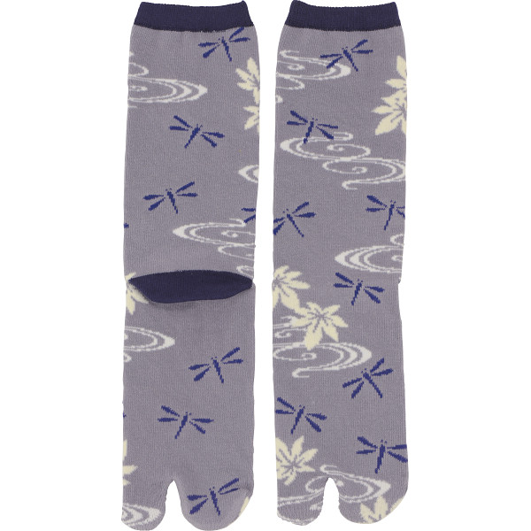 紳士文化足袋蜻蛉散らし