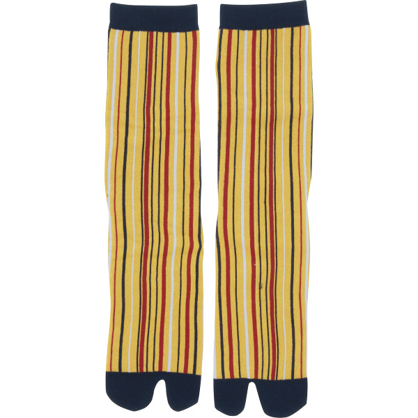 紳士文化足袋矢鱈縞