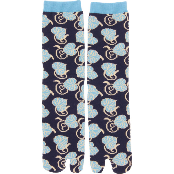 紳士文化足袋葵唐草