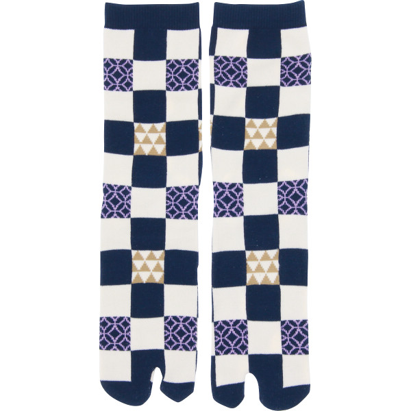 紳士文化足袋吉祥市松