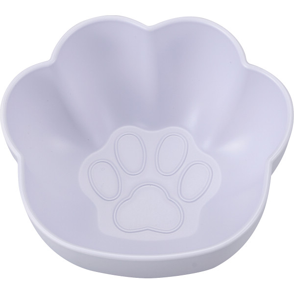 キャッテ　にくきゅう　抗菌ボウルブルー