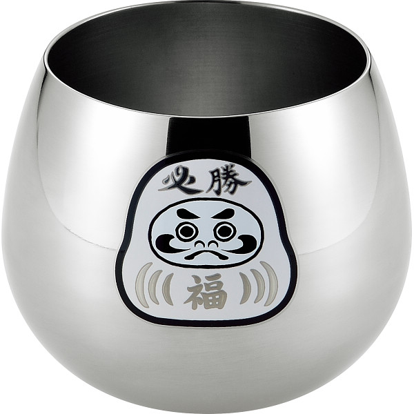 燕熟の技　感温スイングタンブラー福だるま