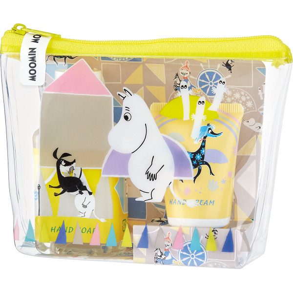 ムーミン　ポーチセットグレープフルーツ