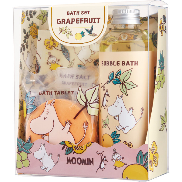 ムーミン　バスセットグレープフルーツ