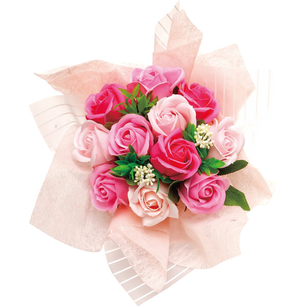 スカーレットブーケ（ソープフラワー）キャンディピンク