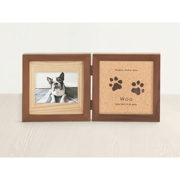 うちの子記念日　コルクフレーム（お仕立券）