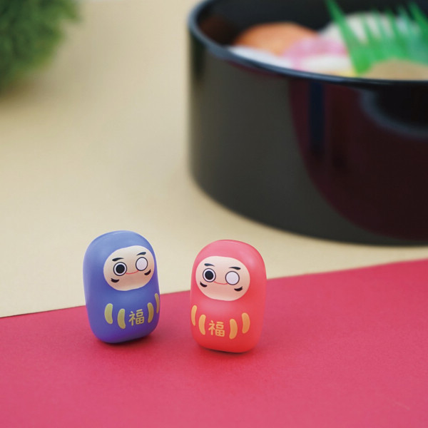 起き上がり箸置きだるま