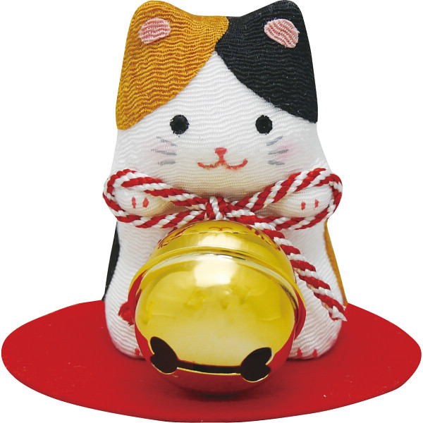 リュウコドウ　福かかえ鈴猫
