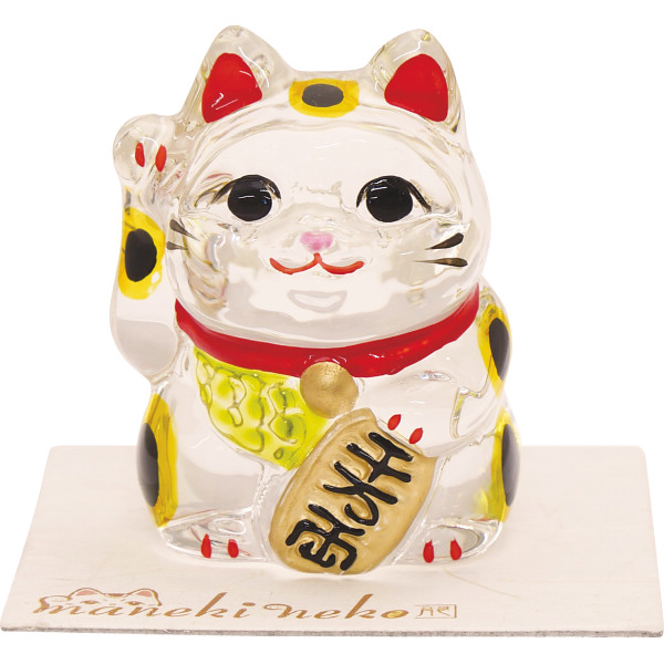 リュウコドウ　クリスタル小判招き猫