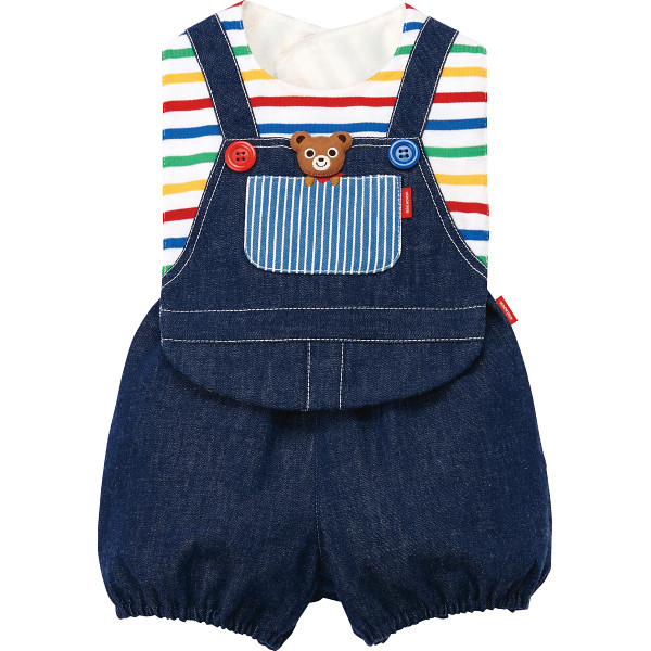 ミキハウス　スタイ・ブルマセットマルチカラー