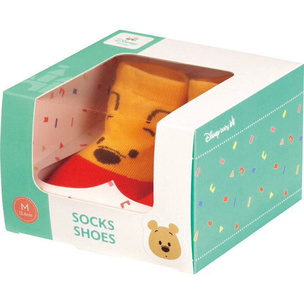 ディズニー　ソックスシューズくまのプーさん