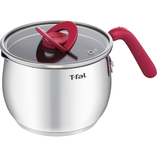 ティファール オプティスペース ＩＨステンレスマルチポット（１６ｃｍ）ルージュ