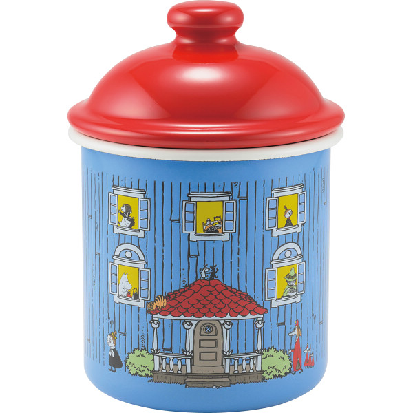富士ホーロー　ムーミンハウス　キャニスター（９ｃｍ）