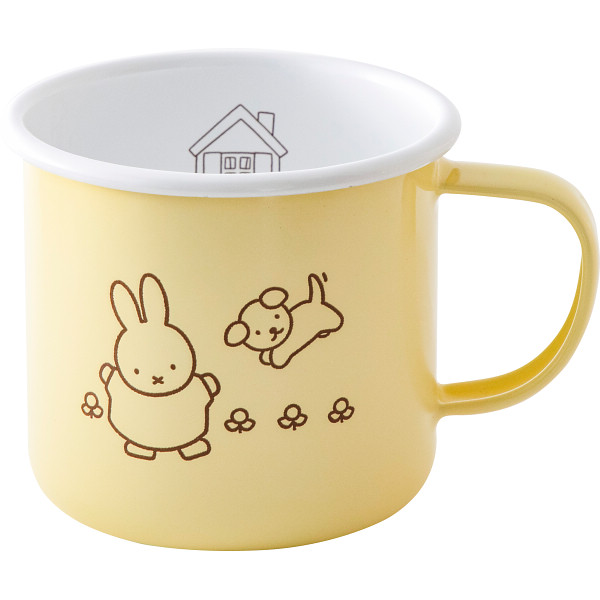富士ホーロー　ミッフィーパステルマグ（８ｃｍ）イエロー