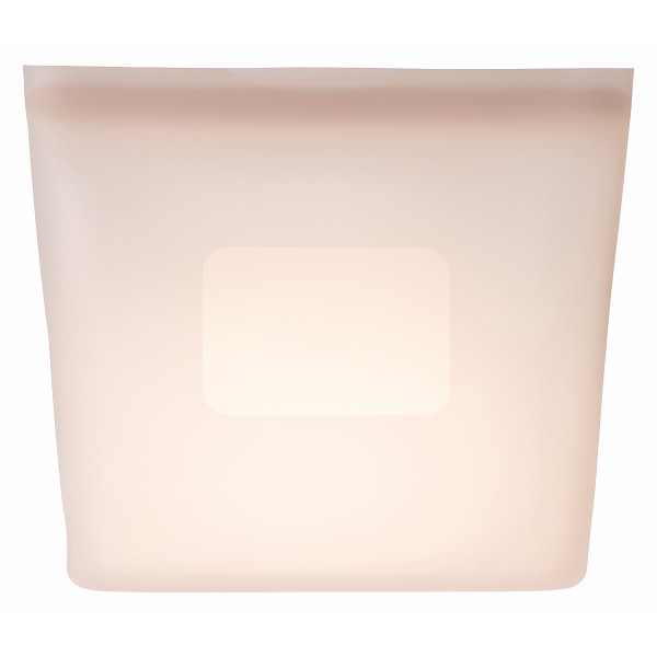 シリコーン保存バッグ　薄型（７００ｍｌ）ベージュグレー