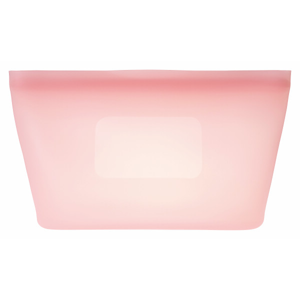 シリコーン保存バッグ　自立型（１Ｌ）オールドラズベリー