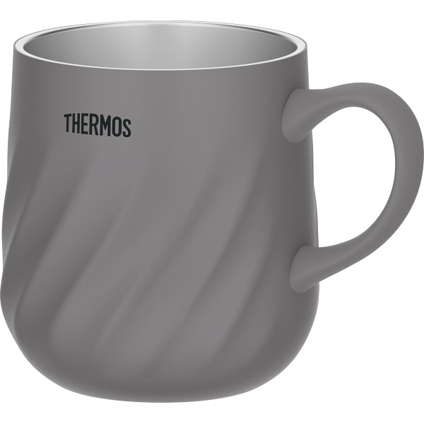 サーモス　真空断熱マグカップダークグレー