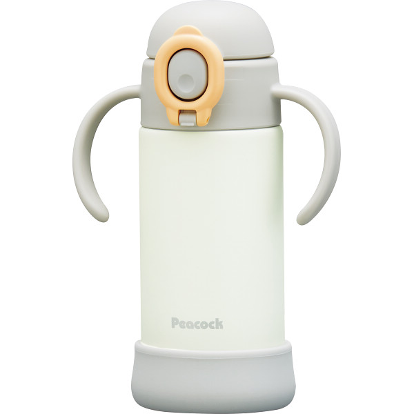 ピーコック　ハンドル付きベビーストローマググレー