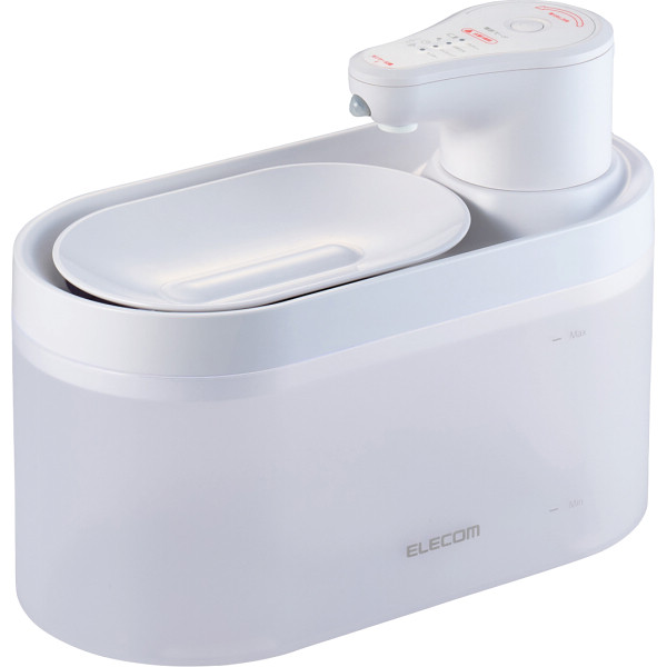 エレコム　ペット用バッテリー内蔵コードレス自動給水器　サイレントアクア