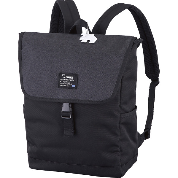 モズ フラップバックパックブラック