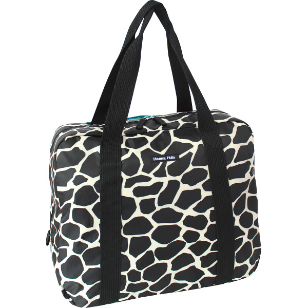 ハンナフラ　ジムトートバッグジラフブラック