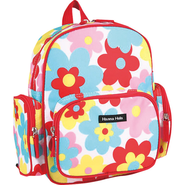 ハンナフラ　キッズ　リュックサックポップフラワー