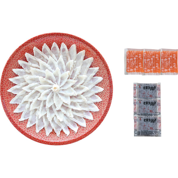 ふく霜降り刺身セット