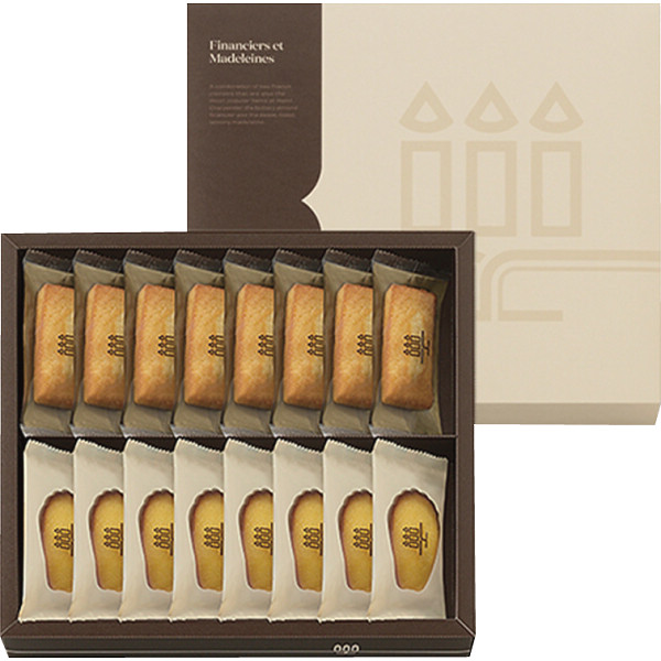 アンリ・シャルパンティエ　フィナンシェ・マドレーヌ詰合せ（１６個）