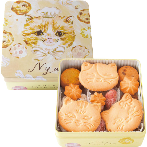 こねこのこねこねクッキー缶Ｎｙａｏ