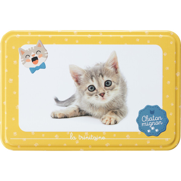 ラ・トリニテーヌビスケットキャッツ・イエロー