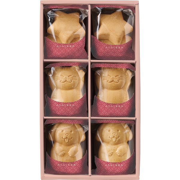 菓匠八 ふくふくもなか（６個）