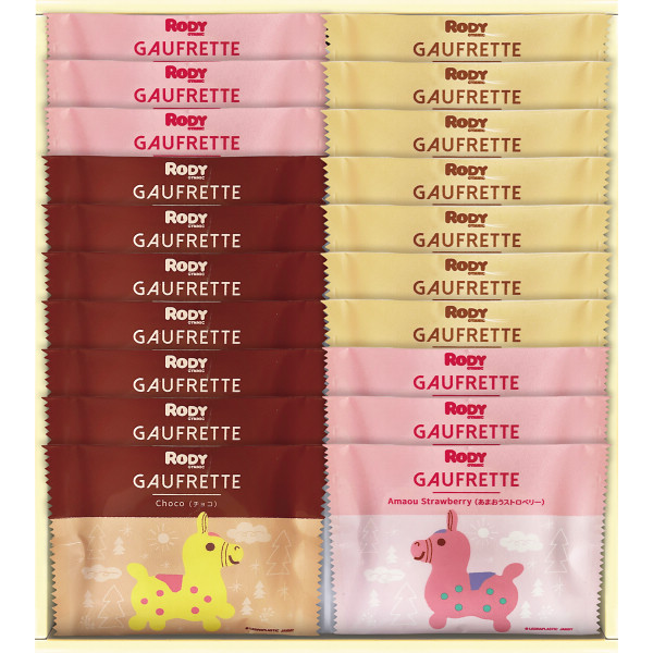 ロディ　３種類のゴーフレット詰合せボックス