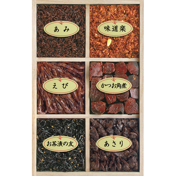 新橋玉木屋　佃煮詰合せ６種入