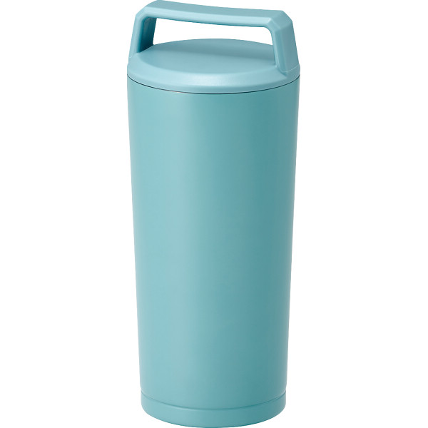 ハンドル付ステンレスタンブラー（３６０ｍｌ）ブルー