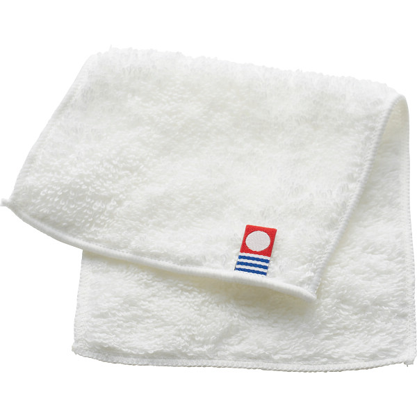 サステナブル今治ハーフハンカチホワイト