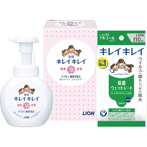 ライオン　　キレイキレイ泡ハンドソープセット