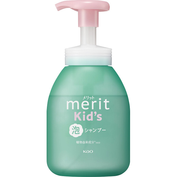 花王　メリットキッズ　泡で出てくるシャンプー　ポンプ（３３０ｍｌ）