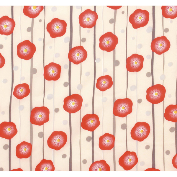 くろちく 和柄エコバッグ（小）花筐梅