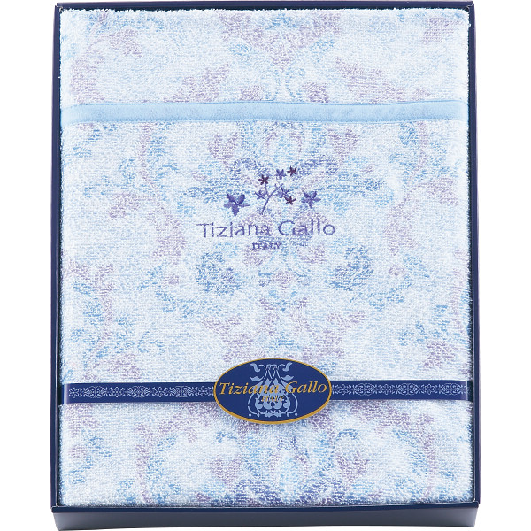 ティツィアナ・ガロ やわらかタオルケットブルー