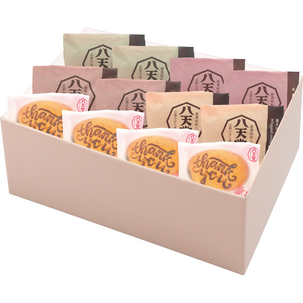 八天堂　Ｔｈａｎｋ　ｙｏｕくりーむパン１２個詰合せ（お名入れ）ピンク