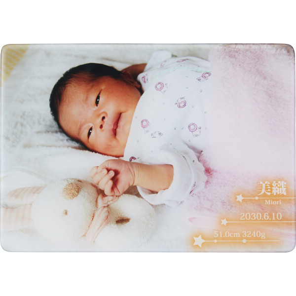 クリスタルフォトパネル　Ｓ（お仕立て券）