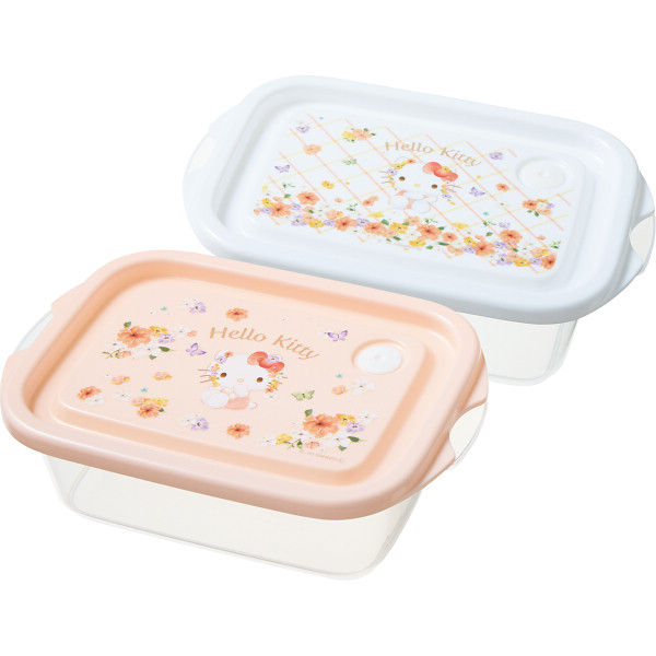 サンリオキャラクターズ　シールボックス２点セットハローキティ