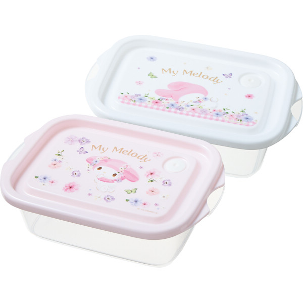 サンリオキャラクターズ　シールボックス２点セットマイメロディ