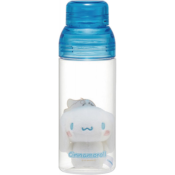 サンリオキャラクターズ　マスコット入りドリンクボトル（４８０ｍｌ）シナモロール